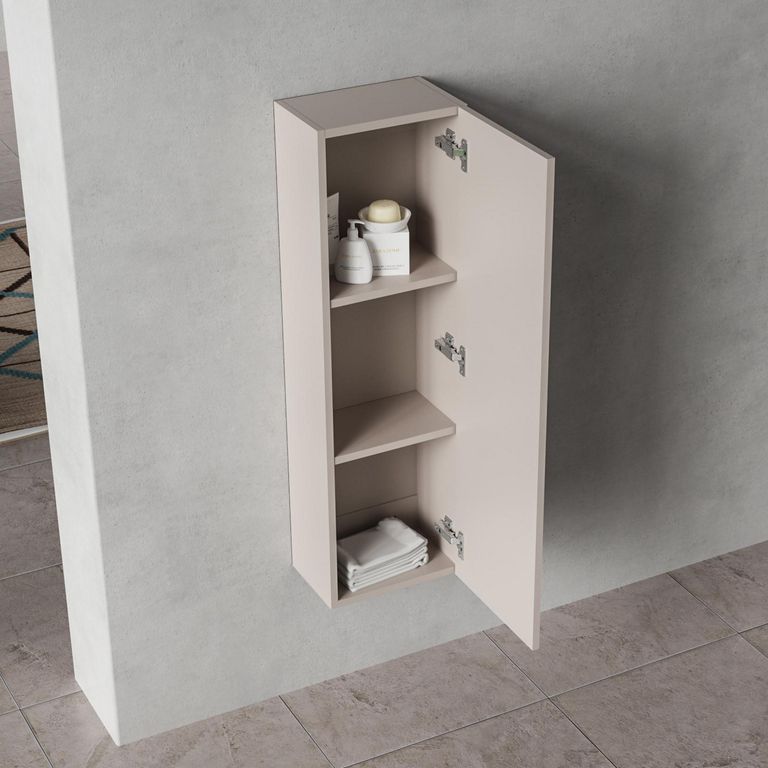 Mueble Baño Muro Nilo Melamina 30x100x20 cm