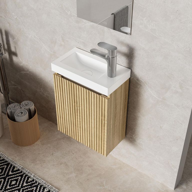 Mueble Baño Moscu Oak 40x50x22 cm