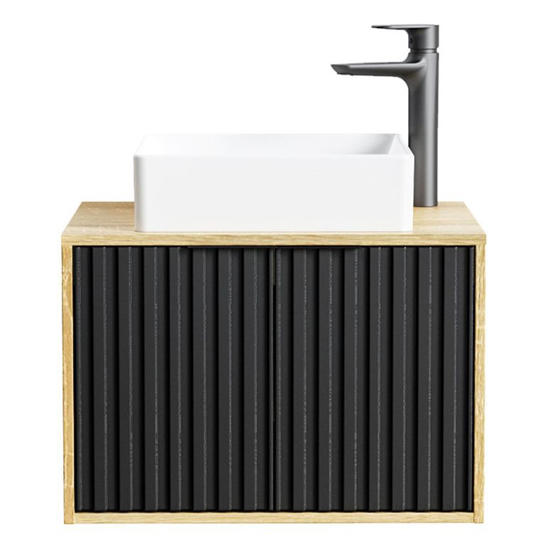 Mueble Baño Berlín Negro sin lavamanos 60.2x41.5x46 cm