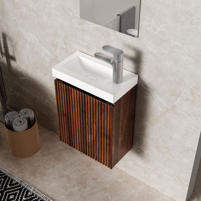 Mueble Baño Moscu Oak 40x50x22 cm