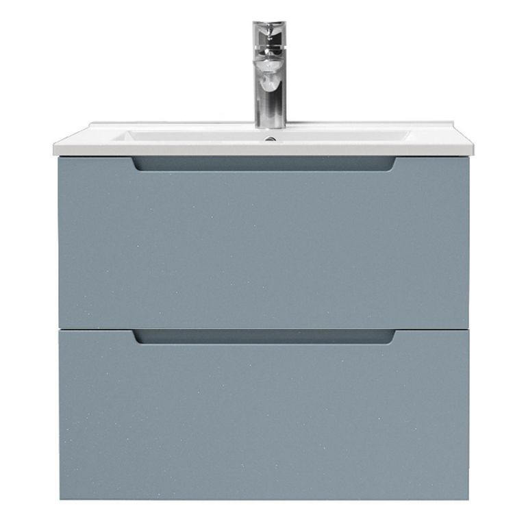 Mueble Baño SR808-60 Celeste grisaceo 60x52x46 cm