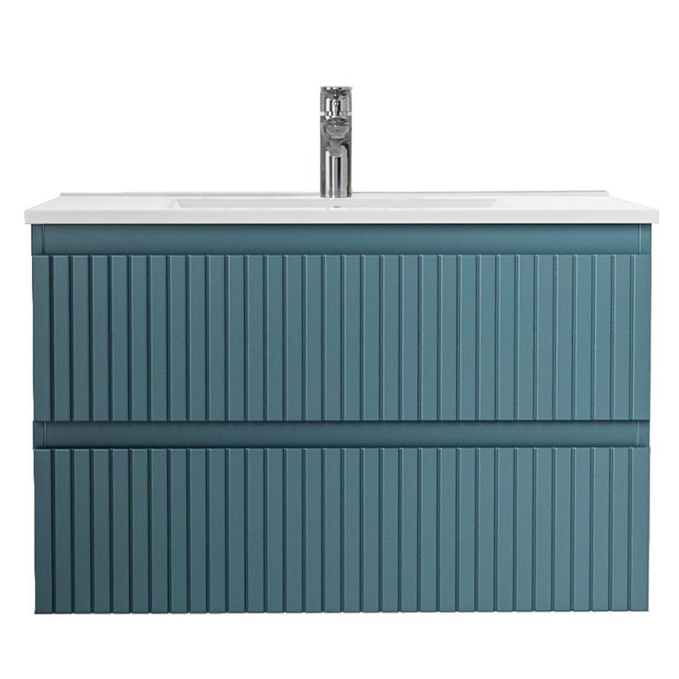 Mueble Baño TORONTO Azulino 80x52x46 cm