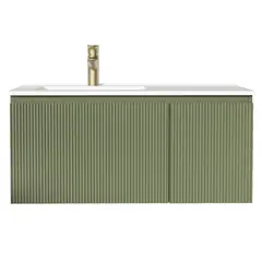 SENSI DACQUA - Mueble Baño CALI Verde 90x42x46 cm