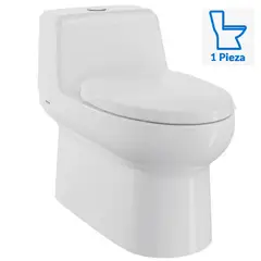 CORONA - One Piece One piece a Piso 30,5 cm 4.8 Litros Cascade Blanco