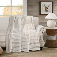JUST HOME COLLECTION - Manta Frazada Rabbit Especial Beige