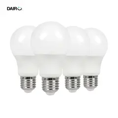 DAIRU - Pack 4 Ampolletas Led 60 W E27 806 lm Luz Fría