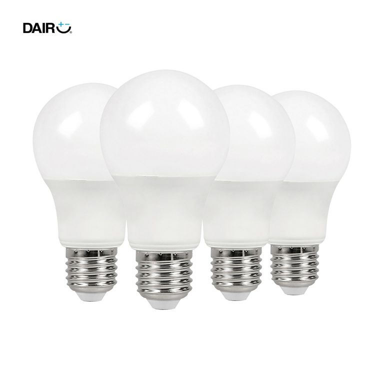 Pack 4 Ampolletas Led 60 W E27 806 lm Luz Cálida