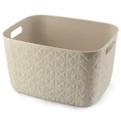 CURVER - Canasto Softex 19 l beige 38x22x29 cm 19 l Beige