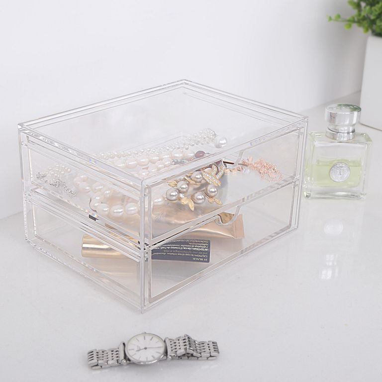 Organizador 12.8x9.7x17 cm 2.1 l Transparente