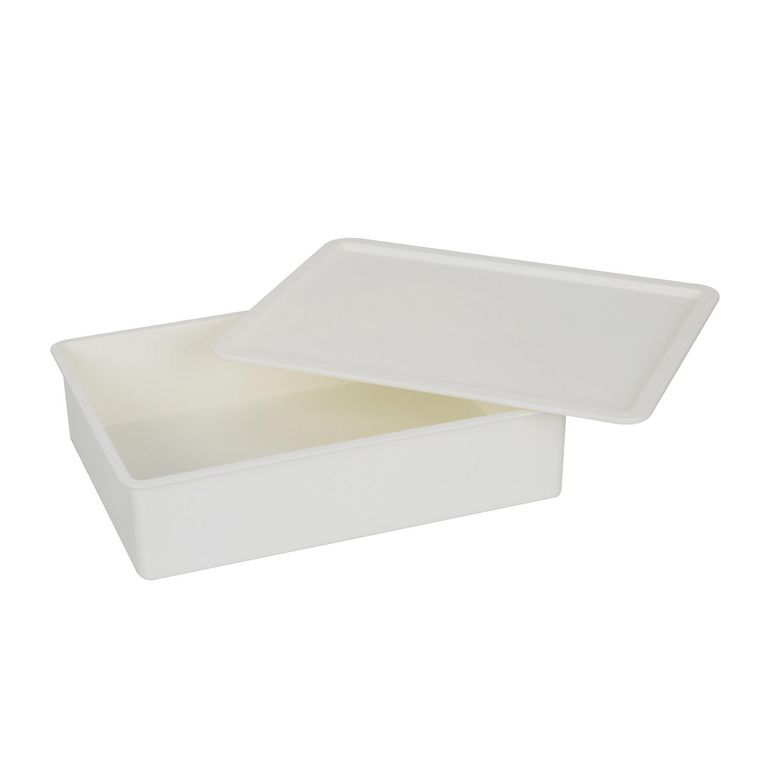 Organizador 24x7.6x31.6 cm 5.8 l Blanco