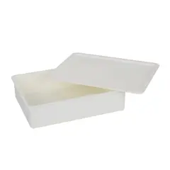 JUST HOME COLLECTION - Organizador 24x7.6x31.6 cm 5.8 l Blanco