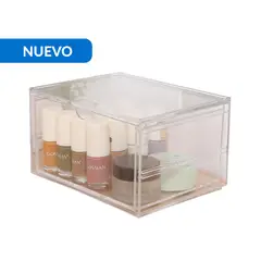JUST HOME COLLECTION - Organizador 12.8x9.7x17 cm Transparente