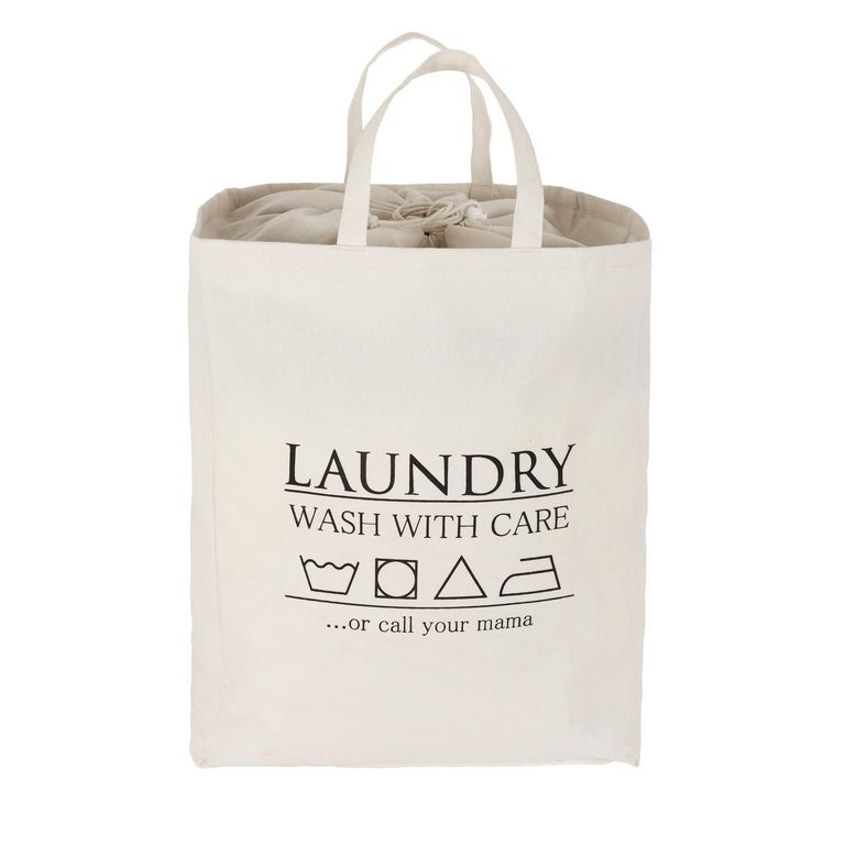 Cesto de ropa 40x51x26 cm 53 l Blanco