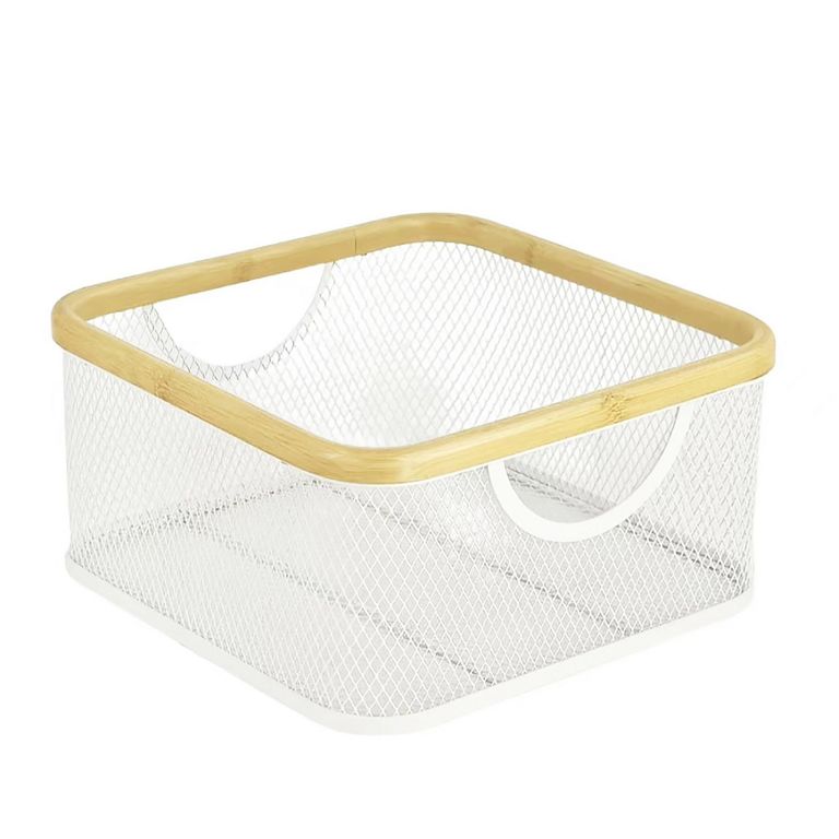 Cesto 30x15x30 cm 13.5 l Blanco