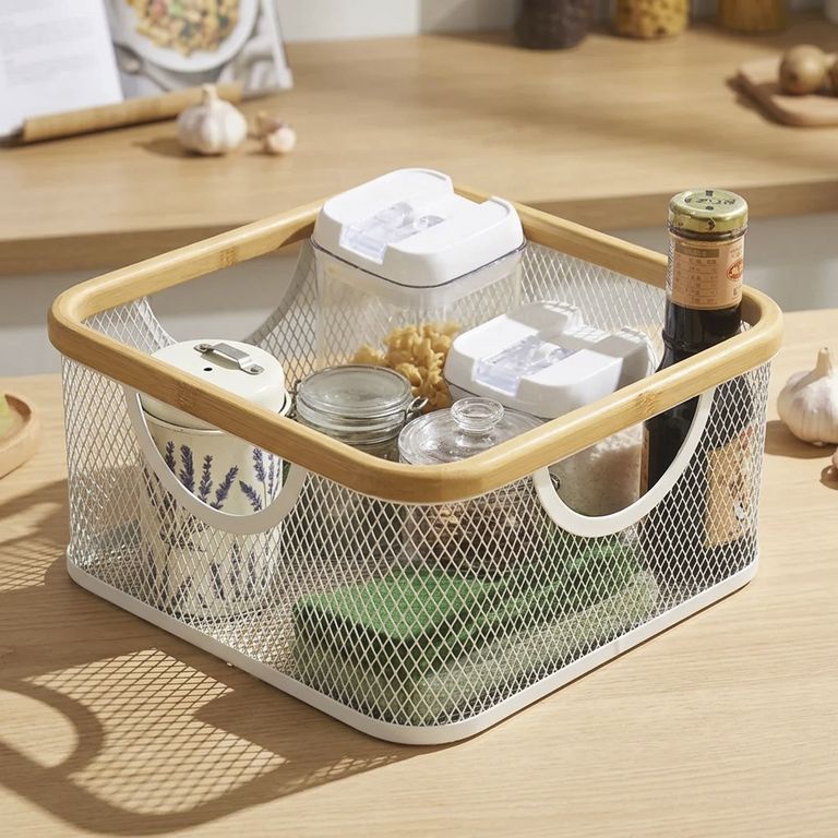 Cesto 30x15x30 cm 13.5 l Blanco