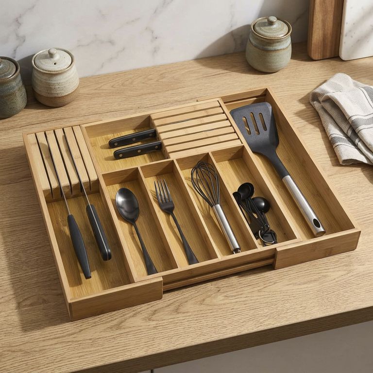 Organizador de utensilios/cuchillo