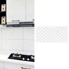 HOLZTEK - Cerámica 30x60 cm Escamas Blanco 1.62 m2