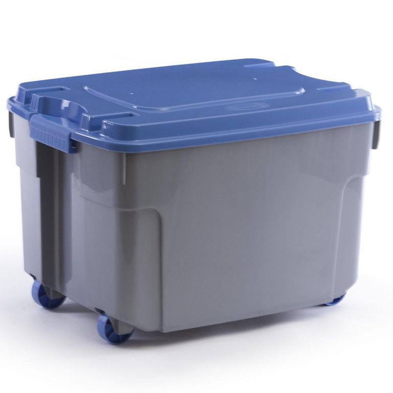 Caja 56.5x44.5x42.5 cm 106.9 l Negro, azul