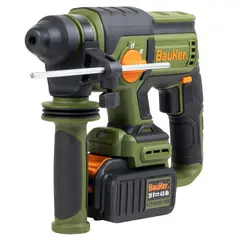 BAUKER - Rotomartillo Sds Inalalámbrico 20V + 1 Batería 4A Y Cargador