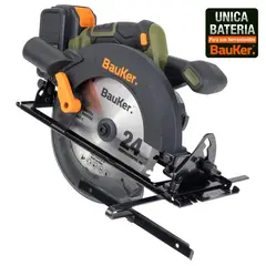 BAUKER - Sierra Circular Inalalámbrico 20V Sin Batería + Caja