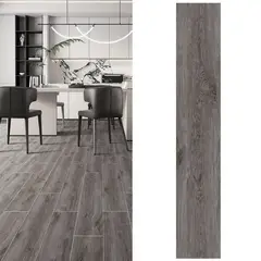 HOLZTEK - Porcelanato 20x120 cm Copenhague Gris 1.2 m2