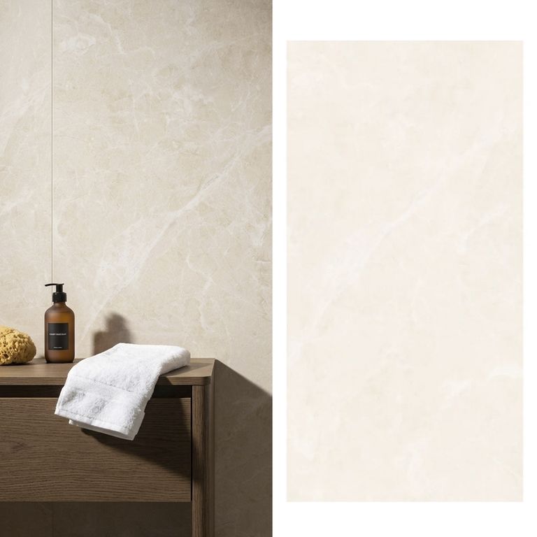 Porcelanato 60x120 cm Marmol Beige Beige 2.16 m2