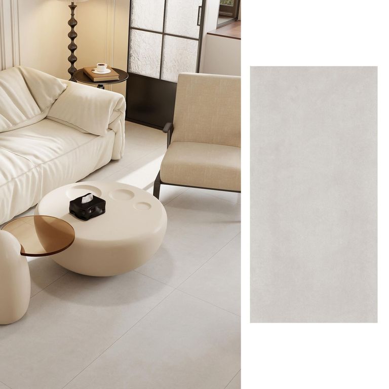 Porcelanato 60x120 cm Cemento Gris 1.44 m2