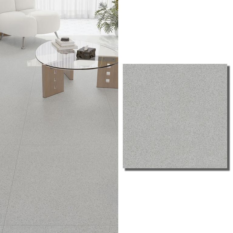 Porcelanato 60x60 cm Terrazo Grey Gris Claro 1.44 m2