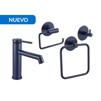 SENSI DACQUA - Grifo + accesorios X3 Macarrón azul