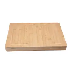 JUST HOME COLLECTION - Tabla de Cortar de Bambú 33x45 cm Natural