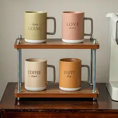 JUST HOME COLLECTION - Mug 405 ml Cerámica Multicolor