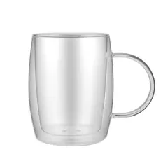 JUST HOME COLLECTION - Mug Doble Pared 350 ml Vidrio Sin colección Transparente