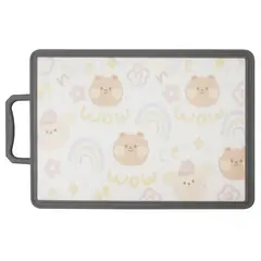 JUST HOME COLLECTION - Tabla para cortar de Plástico 25x39 cm Gris