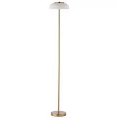 JUST HOME COLLECTION - Lampara Pie Led Sintra Café/Marrón 23x131.5 cm