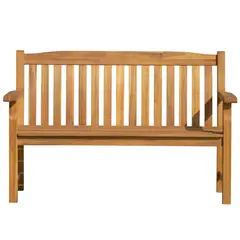 JUST HOME COLLECTION - Banco Jardín Madera 90x63x90 cm