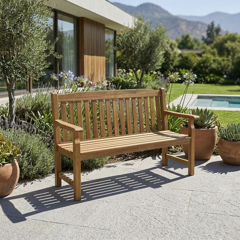 Banco Jardín Madera 63x140x90 cm