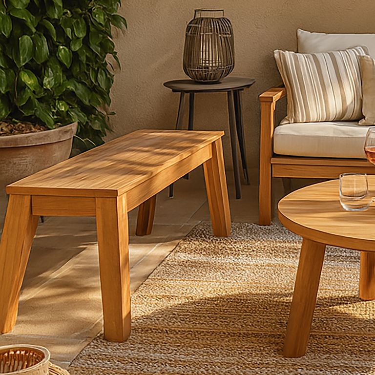 Banco Colbun Madera 48.5x169x45 cm