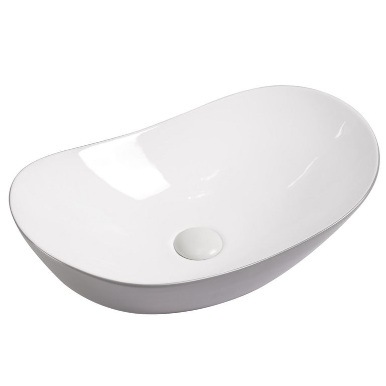 Lavamanos Forma Otra Porcelana 52.5x16x32.5 cm Multicolor