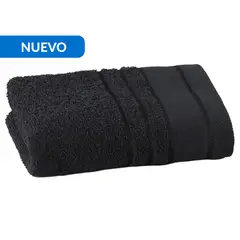 JUST HOME COLLECTION - Toalla de Mano Bellota 500 gr Algodón 50x80 cm Negro