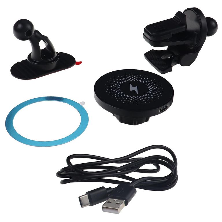 Soporte Magnético Celular Carga Inalámbrica Auto 15W