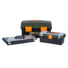 BAUKER - Set cajas 16" y 12" con bandeja