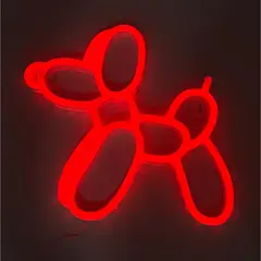 JUST HOME COLLECTION - Letrero Neon Dog