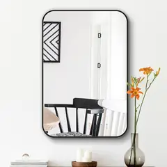 JUST HOME COLLECTION - Espejo Decorativo Forma Redonda 60x90 cm Foggia