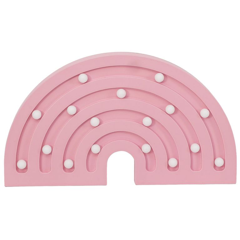 Letrero Deco Led Arco Rosa