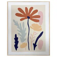 JUST HOME COLLECTION - Cuadro Flor 30x40 cm