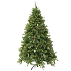 DEAR SANTA - Árbol Navidad Berries 135x210 cm Verde 1361 Ramas