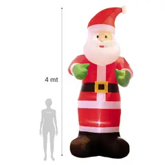 DEAR SANTA - Santa navidad inflable 4 m