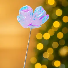 DEAR SANTA - Pick flor tornasol navidad illusion