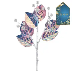 DEAR SANTA - Pick tornasol navidad 35 cm illusion