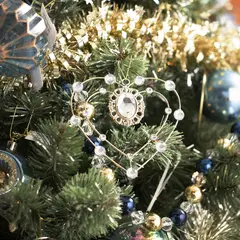 DEAR SANTA - Adorno navidad corazón 11 cm illusion